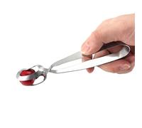 Pinces en métal pour la cuisine, en forme d'escargot en acier inoxydable - Pinces à escargots - Pour barbecue, extérieur, camping, maison, appartement, maison, pâtisserie, salade, viande et steak