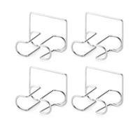 Pinces En Métal Pour Rouleaux De Coton - Outil 4 Pièces Avec Pince En Acier Inoxydable | Must Have Pour Assistant Dentaire, Pour Obturations Contrôles Soins Du Patient Et Nettoyage