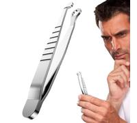 Pinces épilées féminines - Retour pour cheveux de nez | Rasoir Tools Tools Precise Wandgain Round Body Travel Boat Skin Shadow Down and Dry Mine