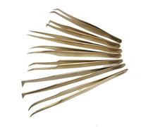 Pinces extensions de cils de haute qualité marque francaise Une Pause Poudrée (G07)