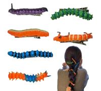 Pinces Halloween Kit Farce 6 Pinces Chenille Antidérapantes Femmes Filles