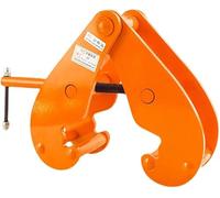 Pinces métalliques for poutres en I, pinces de levage en acier, ouverture réglable, adaptées au levage de poutres en I, de rails et de voies ferrées(10T)