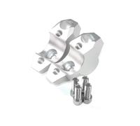 Pinces Montage Guidon Pour ADV160 160 2022 2023 Guidon De Levage Mmmoto Déplacer La Barre De Poignée Arrière Risers Extension De Traînée(Silver)