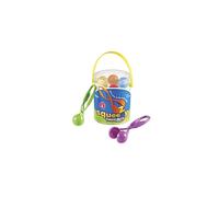 Pinces piler Squeezy de Learning Resources, outils de motricit fine pour tout-petits, couleurs assorties, ensemble de 6, partir de 3 ans
