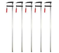 Pinces Poignée Plastique Manche en Bois Force Étau 120x1200mm 5-tlg Ensemble