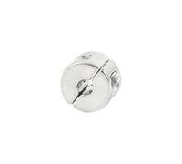 Pinces pour câbles métalliques Pince de serrage for câble métallique en acier inoxydable 316, à pivot unique, for suspension de câble, ronde(5mm)