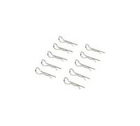Clips pour carrosserie Reely argent Longueur 25 mm 1:8 10 pc(s)