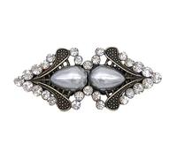 Pinces Pour ChâLe Et Cardigan 3pcs Vintage Pull Tourbillon Clip Cape Cape Clips Cardigan Clip Broche Clips for Femmes Col Châle Fermoir Robe Chemise Broches Broches(L)