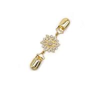 Pinces pour châle et cardigan Cardigan Vest Clip Sweater Shawl Brooch Scarf Buckle Fastener For Clothes Haberdashery Sewing Decor(Style 8)