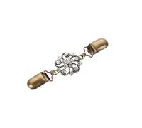 Pinces Pour ChâLe Et Cardigan Lot de 3 broches rétro for cardigan, pull, canard, filigrane, for le dos des robes, châle, bec DéCorer(Color-06)