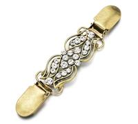 Pinces Pour ChâLe Et Cardigan Lot de 3 broches rétro for cardigan, pull, canard, filigrane, for le dos des robes, châle, bec DéCorer(Color 41)