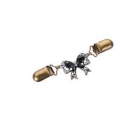 Pinces Pour ChâLe Et Cardigan Lot de 3 broches rétro for cardigan, pull, canard, filigrane, for le dos des robes, châle, bec DéCorer(Color-03)