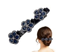 Pinces pour cheveux | Tissées à la main confortables et belles griffes pour filles | Pour la , les amis, les vacances, les fêtes, les événements décontractés et formels