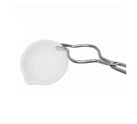 Pinces pour creusets Pince à creuset robuste en acier inoxydable de qualité laboratoire, for fonderie haute température, d'or et produits chimiques