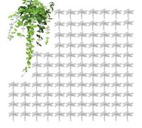 Pinces pour Orchidées - Supports De pour Orchidées | Cent Pinces À Treillis pour Fleurs Lianes Tomates Épaisses Adaptées Aux Marguerites Allée De Ferme Jardin Terrasse Voie D'accès