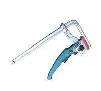 Pinces pour scie à chaîne, pinces rapides | Pince à cliquet portative pour le travail du bois | Pince F pour rail de guidage, pince à barre, outils de table MFT, pinces de scie à voie rapide pour syst