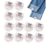 Pinces pour soulever le bas du pantalon | Pince de maintien multifonction - Ajusteur antidérapant de jambe de pantalon pour femmes filles enfants adolescents jeans robes
