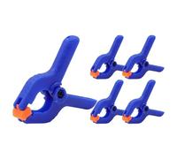 Pinces pour Toile de,Lot de 5 Attaches pour Bâche Réglables - Pinces et Clips pour 6,2 x 5,5 cm - Bricolage Bois Studio Photo Auvent Extérieur Nappe Bâche Bannière