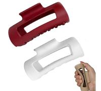 Pinces requin élastiques et souples - Pince nuage - 10,7 cm - Pinces à cheveux souples - Pour femme - Flexible - Antidérapant - Confortable - Pour cheveux épais ou fins, forte tenue et design