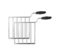 Smeg Porte-sandwich TSSR01 2 pinces argenté - lot de 2