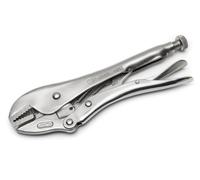 SATA ST71203ST Pince de verrouillage à mâchoire droite de 25,4 cm, avec un corps en alliage d'acier au chrome molybdène et un coupe-fil intégré