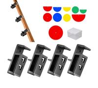 pincesde connexion - 4 pièces pour panneau de meuble, pincesd'assemblage pour armoire, armoire, placard, pincesamovibles pour la réparation et l'entretien | Outil de réparation de technicien, pince