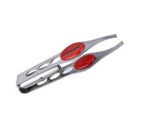 Pincette avec lumière LED - Dunlop - Pour éclairage parfait - Poignée antidérapante - Idéal pour déplacements