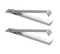 Pincettes À Arêtes De Poisson - Pinces Fines De Précision En Acier Inoxydable, Outil Pour Enlever La Peau À Prise Lisse, Ensemble Robuste De 2 Pièces Pour Un Retrait Rapide Des Os, Épluchage De L'ail