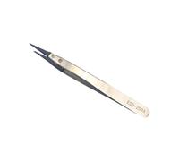 Pincettes à pointe fine en acier inoxydable, contrôle statique, sécurité ESD, pour la réparation électronique et l ' entretien des équipements de laboratoire Pincettes en acier carbone, sécurité ESD