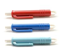 Pincettes à tiques portables, 3 pièces, stylo outil anti-tiques pour chiens, chats, animaux de compagnie