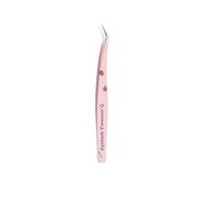 Pincettes incurvées for extensions de cils en acier inoxydable, 6 pièces | Facile à tenir et à contrôler pendant le travail détaillé des cils