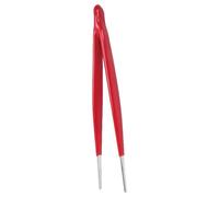 Pincettes isolées ergonomiques avec pointe dentelée pour une manipulation sécurisée en laboratoire et en atelier Pincettes de précision Outil de réparation électronique de haute précision
