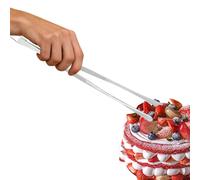 Pincettes Pour Barbecue En Acier Inoxydable, Pinces De Cuisson De 12 Pouces, Pince À Épiler De Cuisine Durable Pour Griller | Outil De Service Polyvalent Pour Les Pâtes, Salades De Fruits De Mer, Coll