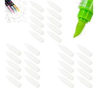 Pinches De Remplacement De Pointe Douce pour Marqueurs De Peinture en Acrylique Points De Pointe Fin en Nylon Stylos À Pinceaux Rechargeables pour Le Dessin，Pointe marqueur Conseils de Stylo