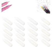 Pinches De Remplacement De Pointe Douce Pour Marqueurs De Peinture En Acrylique Points De Pointe Fin En Nylon Stylos À Pinceaux Rechargeables Pour Le Dessin，pointe marqueur conseils de stylo (20)