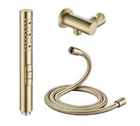 PINCHU Kit Douchette WC, Pommeau de Douche Anti Calcaire avec 3 Modes, avec Rotation Support et Tuyau 1.5 m, Douche Hygiénique pour Toilettes et Nettoyage, Facile à Installer