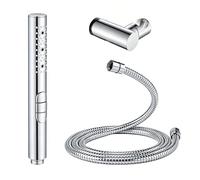 PINCHU Kit Douchette WC, Pommeau de Douche Anti Calcaire avec 3 Modes, avec Rotation Support et Tuyau 1.5 m, Douche Hygiénique pour Toilettes et Nettoyage, Facile à Installer