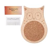 Pincushions pour couture | Porte-épingle à coudre mignon en bois - Accessoires d'art pour la fabrication de vêtements, l'artisanat, la réparation de projets quotidiens à la maison