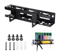 PinDaito Support Cartouche Silicone Utilitaire, Mural Support De Tube De Calfeutrage, Support De Rangement Pour Tube, Support De Stockage De Cartouches Pour Contenir 6 Tubes De Calfeutrage