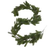 Pine Garland Real Touch - Noël en rotin | Christmas Real Touch Winter Pine Garland, Welcome Decorations Hanger For Indoor Outdoor Home Farmhouse