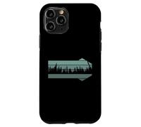 Pine Trees Wildlife Nature Vintage Pines Tree Forest Coque pour iPhone 11 Pro