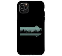 Pine Trees Wildlife Nature Vintage Pines Tree Forest Coque pour iPhone 11 Pro Max