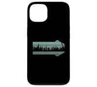 Pine Trees Wildlife Nature Vintage Pines Tree Forest Coque pour iPhone 13