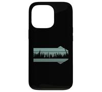 Pine Trees Wildlife Nature Vintage Pines Tree Forest Coque pour iPhone 13 Pro