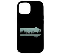 Pine Trees Wildlife Nature Vintage Pines Tree Forest Coque pour iPhone 15