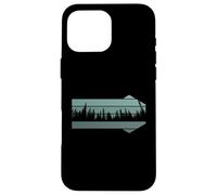 Pine Trees Wildlife Nature Vintage Pines Tree Forest Coque pour iPhone 16 Pro Max