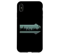 Pine Trees Wildlife Nature Vintage Pines Tree Forest Coque pour iPhone XS Max