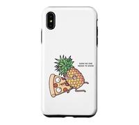 Pineapple Belongs on Pizza Coque pour iPhone XS Max