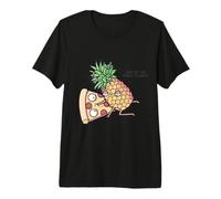 Pineapple Belongs on Pizza T-Shirt Haut de Gamme
