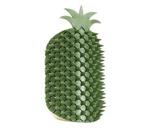 Pineapple Cat Grooming Comb | Corner Self Massager Brush for Cats | Interactive Catnip Toy for Indoor Kittens, Pet Hair Remover Scratch Brush, Cute Grooming Accessory for Wall Corners, Furniture